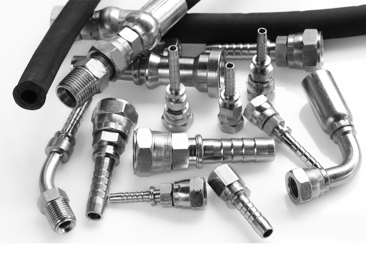 Individuelle Hydraulikschläuche und Verbinder